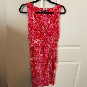 Sleeveless Floral Wrap Dress by Chaps
